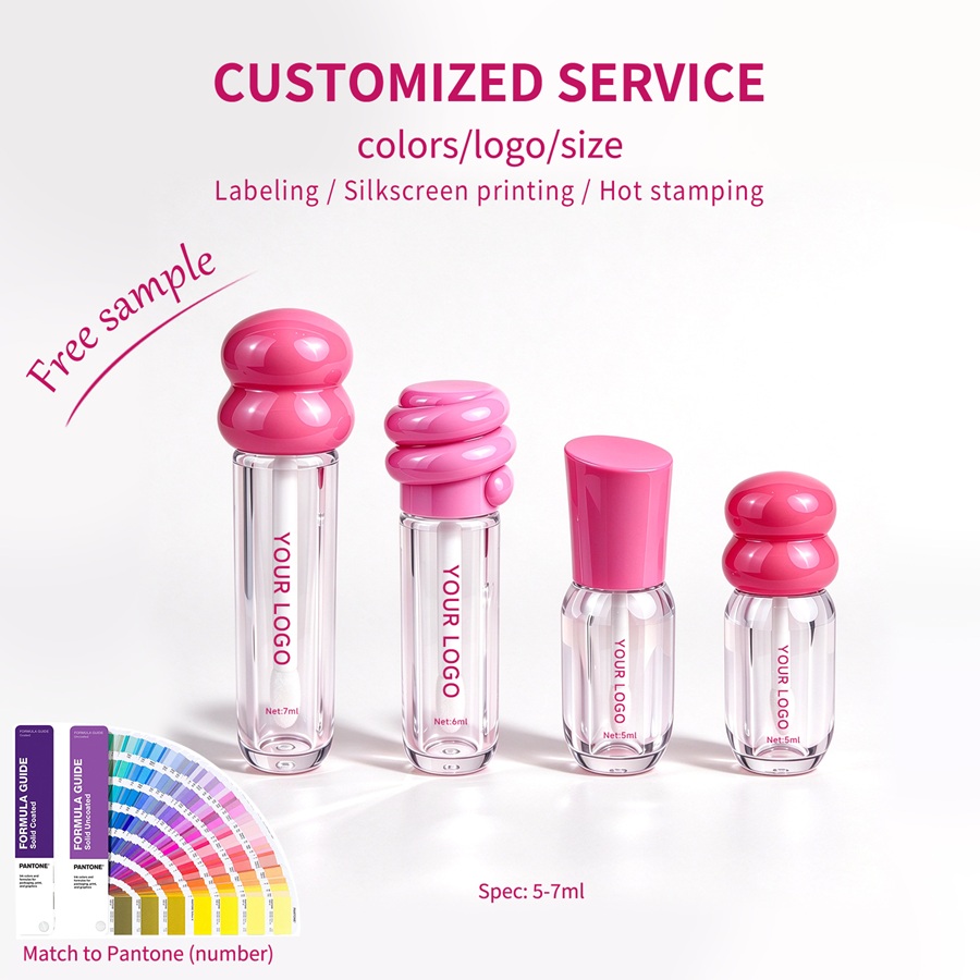 PP Cap PET Lip Gloss Bottle PP Cap PET Lip Gloss Bottle