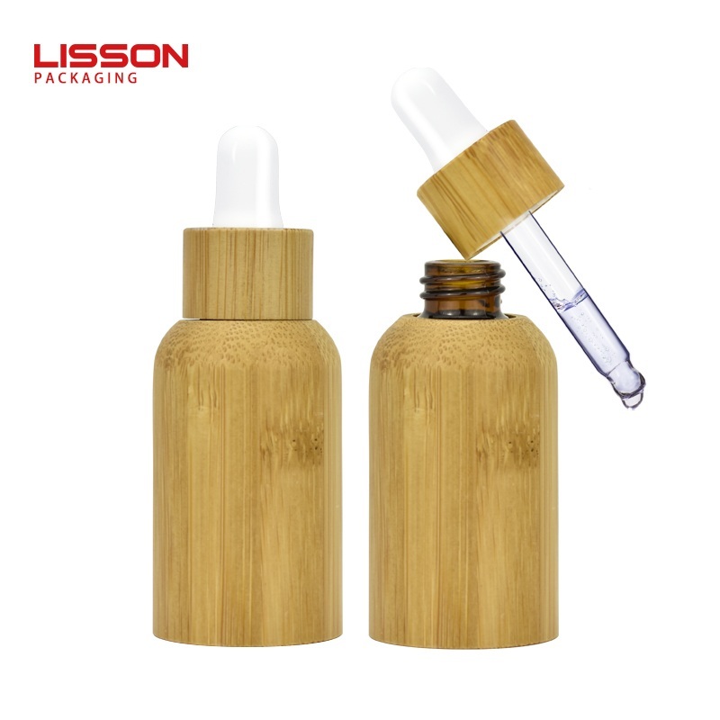 Eco-friendly bamboo glass dropper Eco-friendly bamboo glass dropper